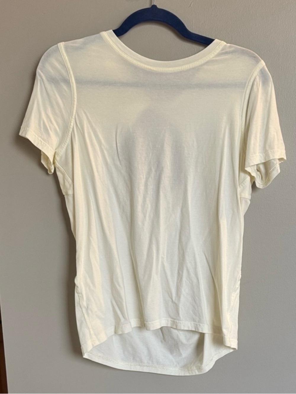 lululemon athletica Short-Sleeve Crew Tee in Cream